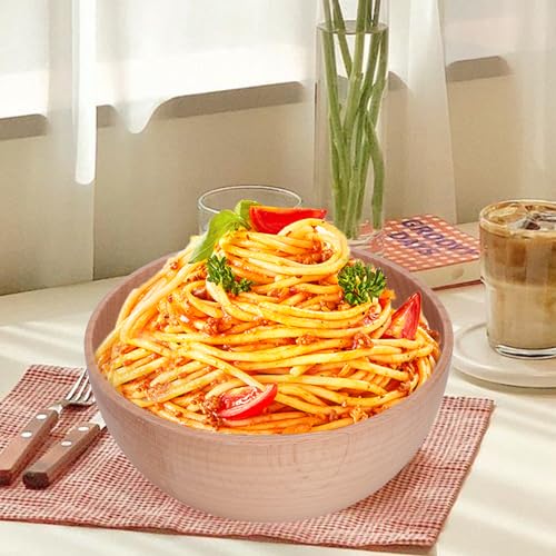 Beech Wood Bowl 5.8in Medium Round