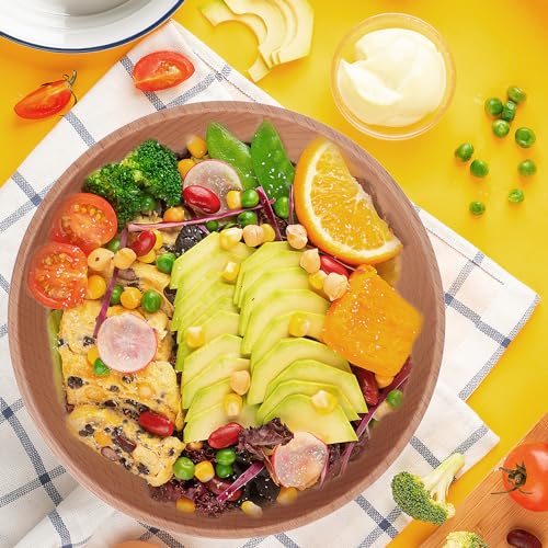 Beech Wood Bowl 5.8in Medium Round