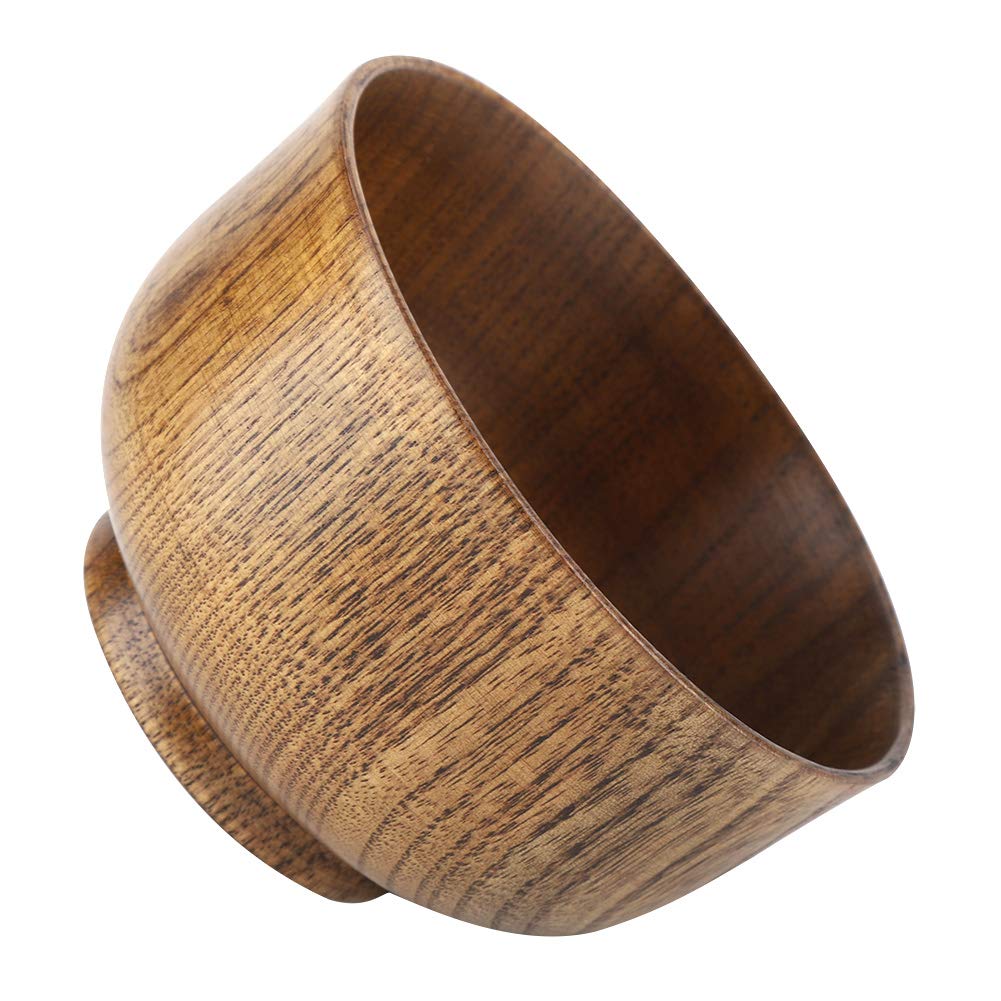 Kids Wooden Bowl Brown Beech 9.8cm