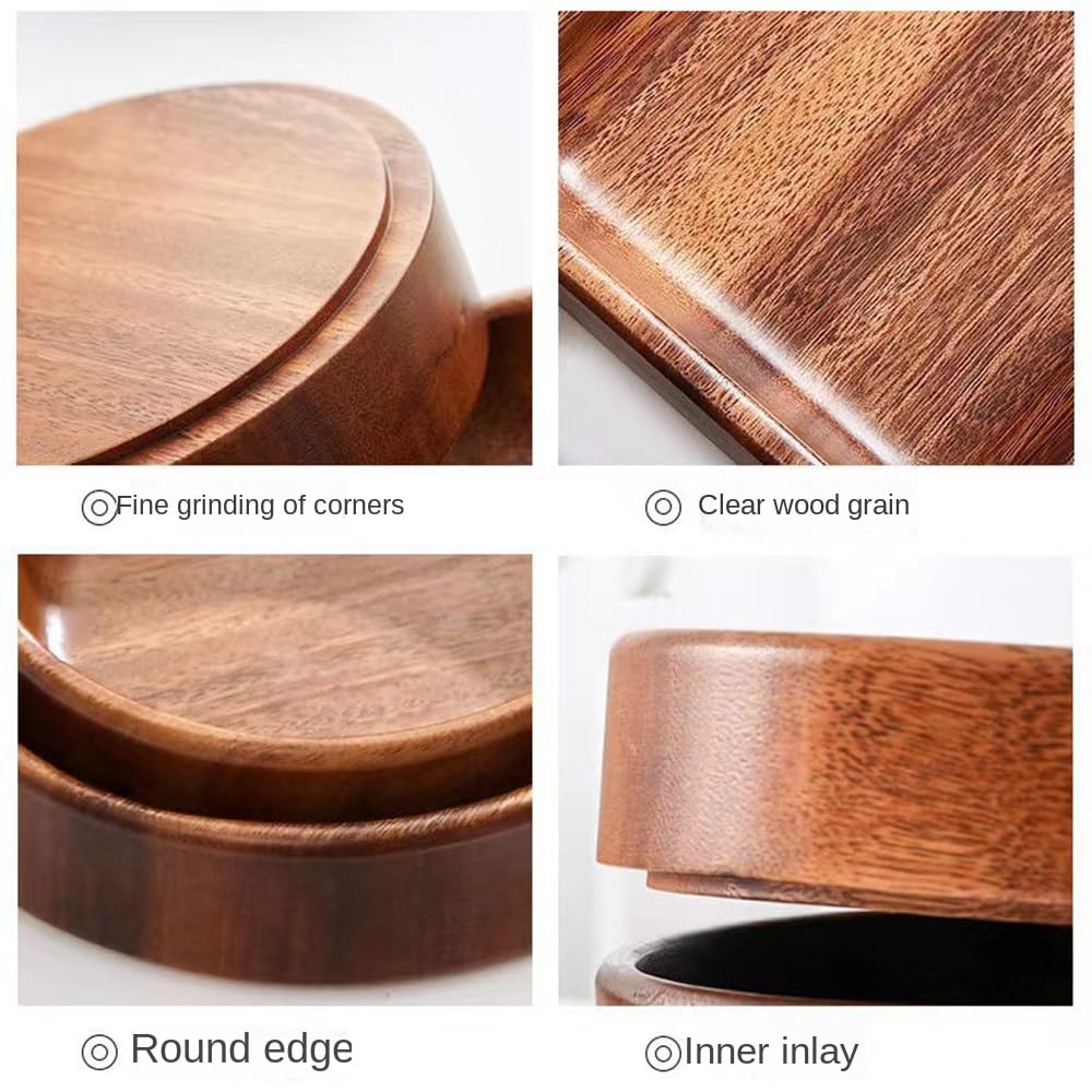 Acacia Wood Salad Bowl 20cm Square