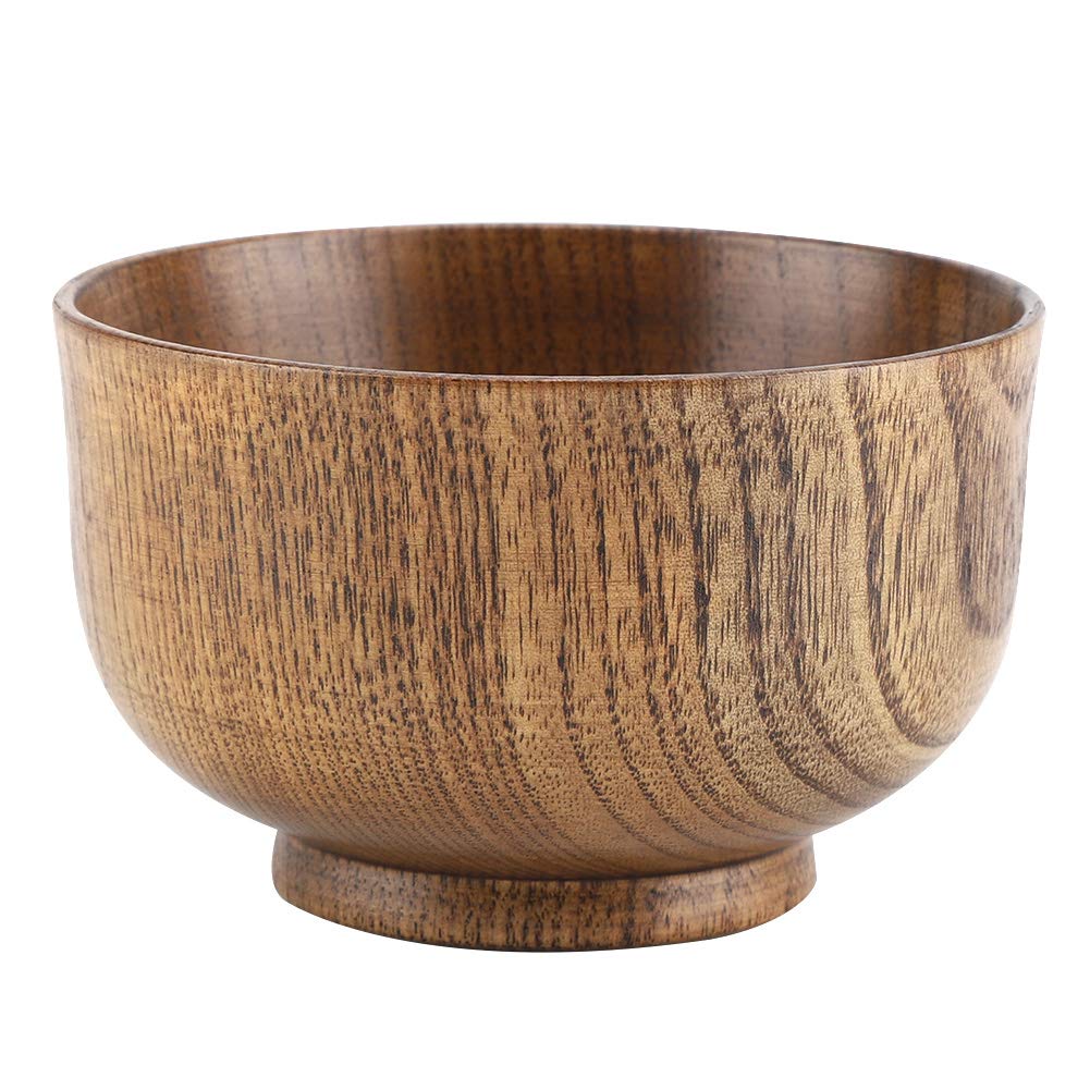 Kids Wooden Bowl Brown Beech 9.8cm