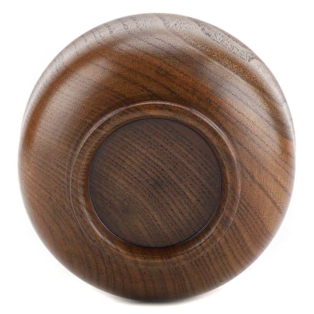 Kids Wooden Bowl Brown Beech 9.8cm